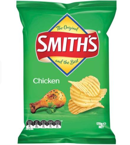 Smiths Crinkle Chicken 170g