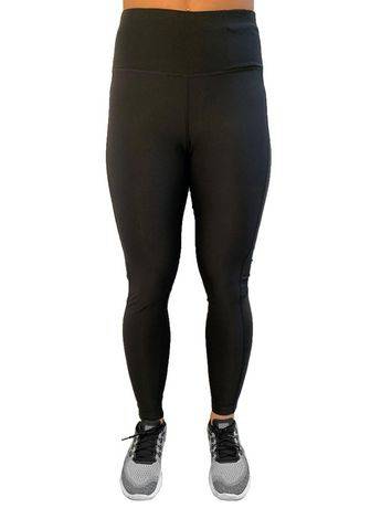 Athletic Works Women's Black High Shine Legging (s), Delivery Near You
