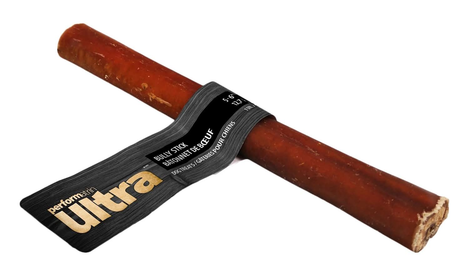 Performatrin Ultra Beef Bully Stick Dog Treat, 6 in