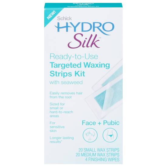Schick Targeted Waxing Strips Kit