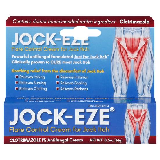 Jock-Eze Flare Control Cream For Jock Itch