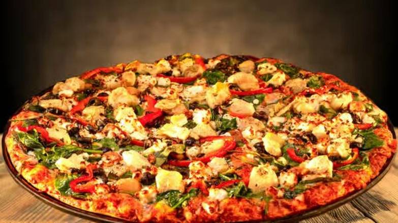Greek Vegetarian Pizza