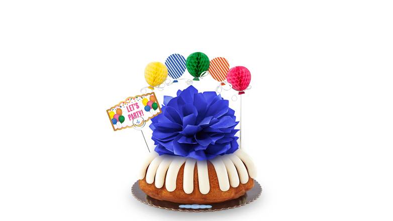 Let's Party 8” Decorated Bundt Cake