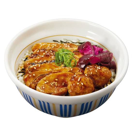 炙り鶏丼 Flame-Grilled Chicken Rice Bowl