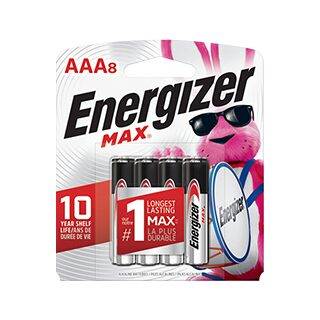 ENERGIZER 8PK MAX AAA E92MP Single
