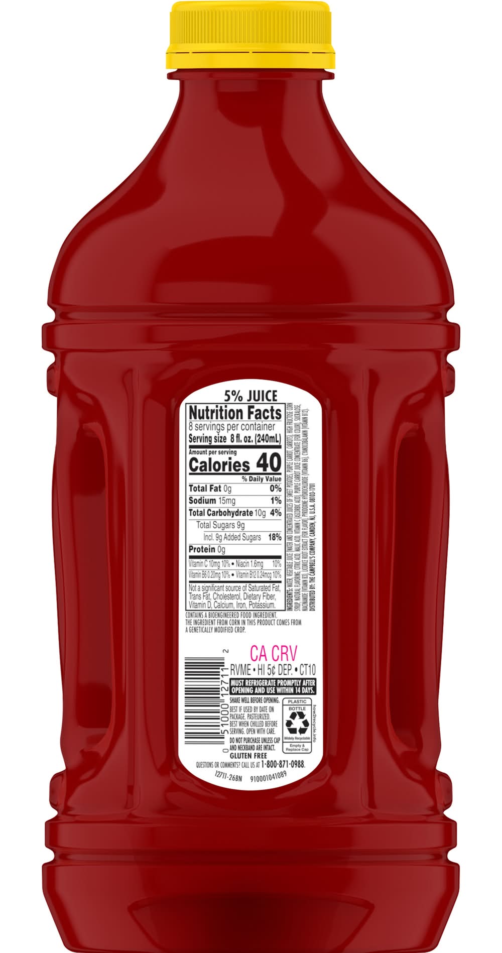 V8 Splash Fruit Juice, Berry Blend (64 fl oz) | Postmates