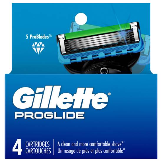 Gillette Fusion5 Proglide Blade Refill (4 ct)