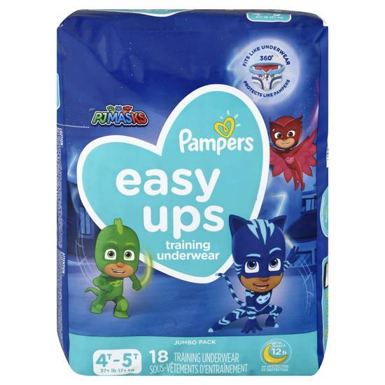 Pampers Easy Ups Jumbo pack Pj Masks Boys Training Underwear
