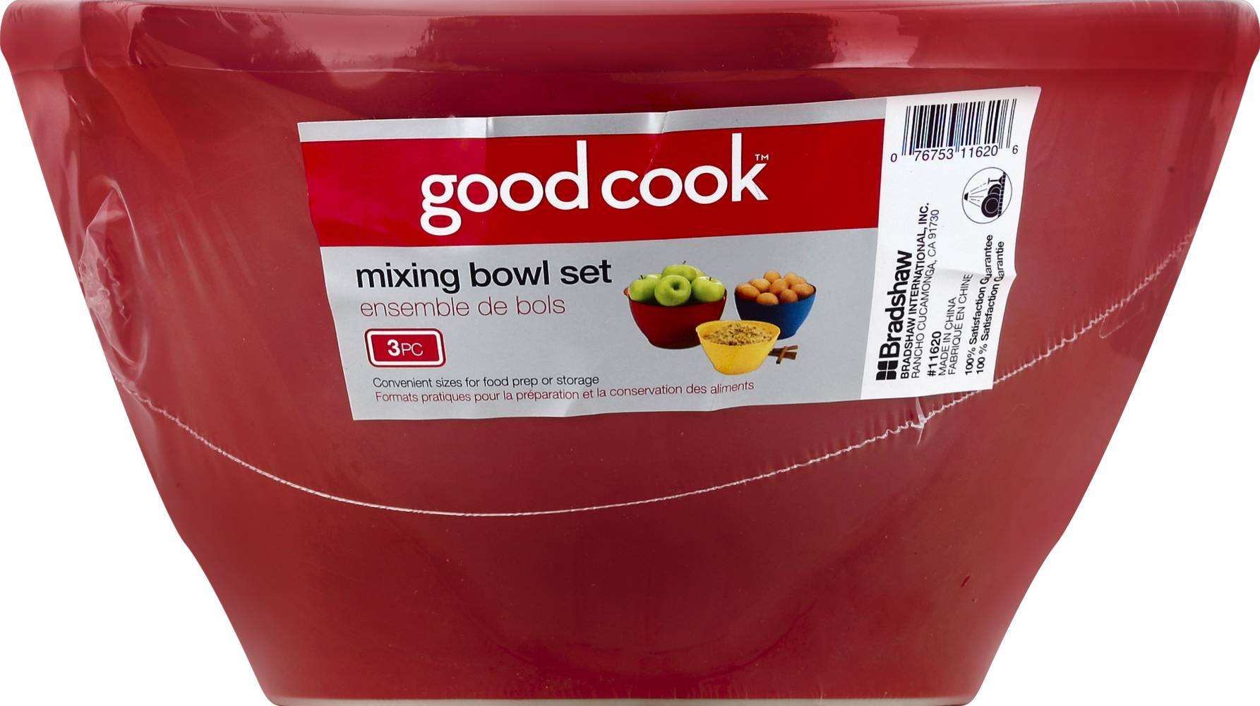 GoodCook 3-Piece Mixing Bowl Set