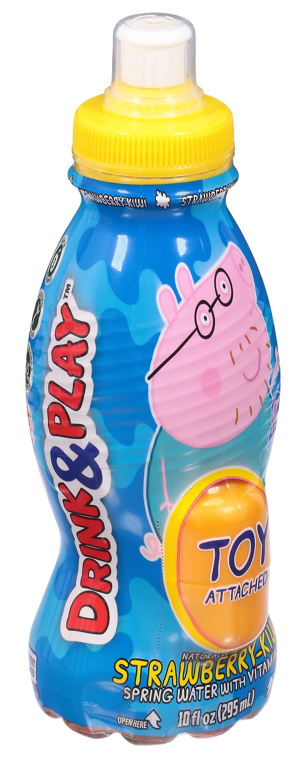 Surprise Drinks Peppa Pig Strawberry Kiwi Spring Water With Vitamins (10 fl oz)