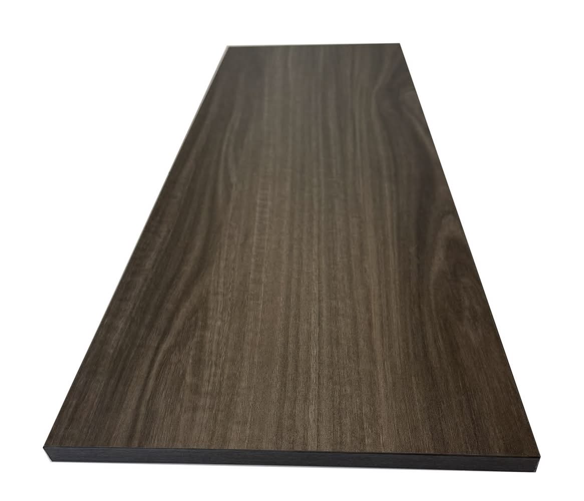 Nb 0.63 In. H X 11.8 In. W X 23.6 In. D Espresso Wood Shelf Board