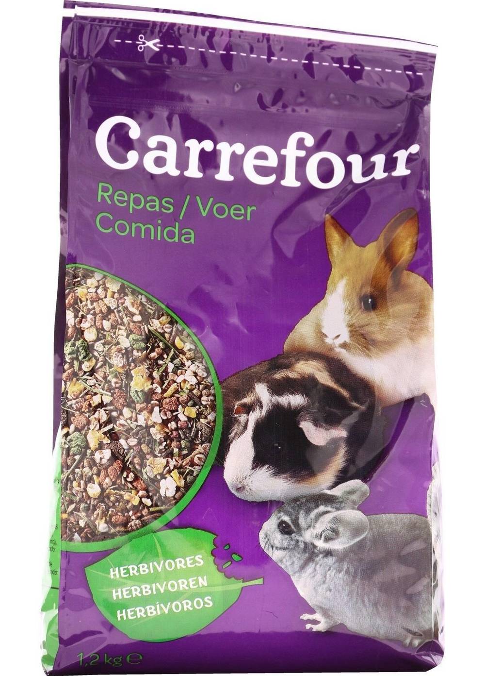 Carrefour - Repas herbivores (1,2kg)