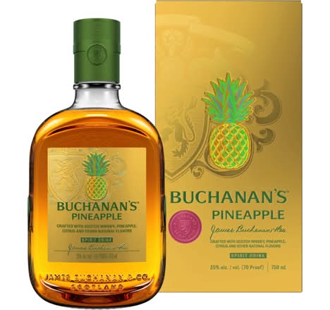 Buchanan's Pineapple Flavored Scotch Whiskey 750mL Bottle