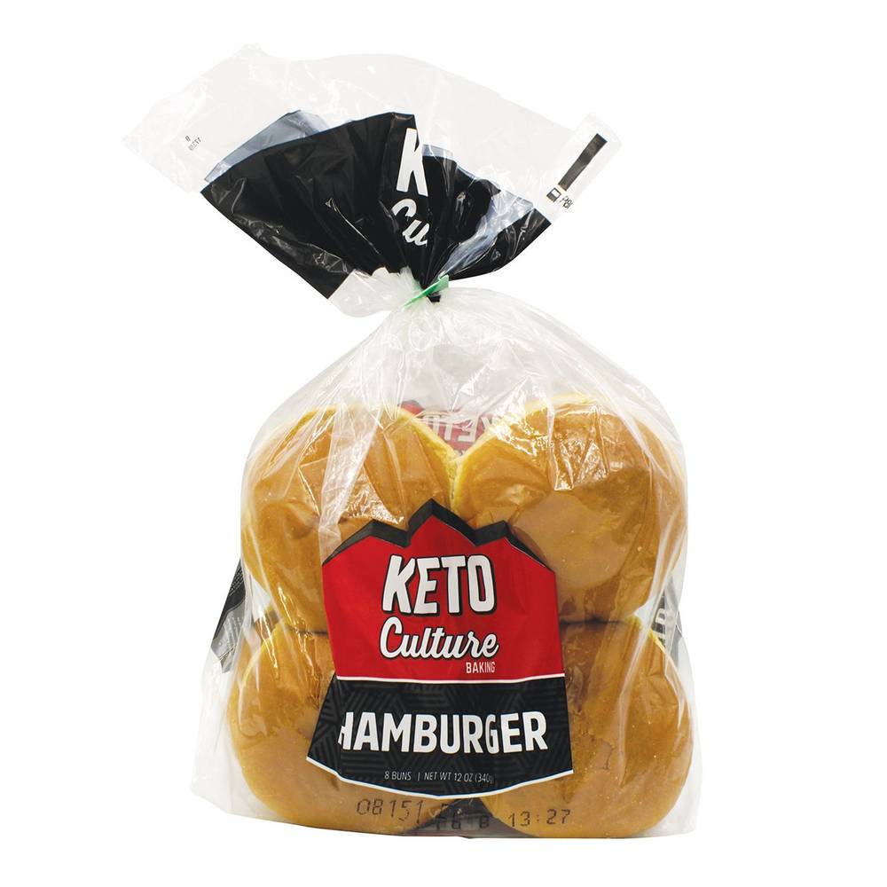 Keto Culture Baking Hamburger Buns (8 ct)
