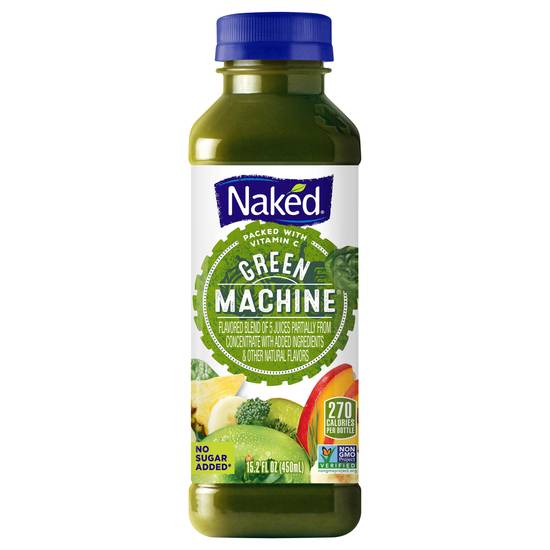 Naked Green Machine Juice Blend No Sugar Added
