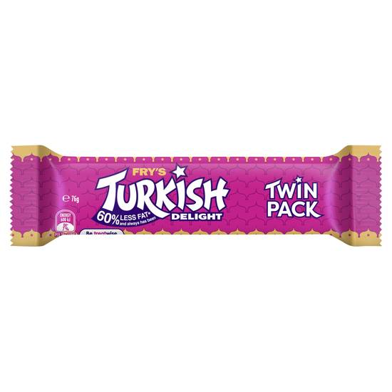 Cadbury Frys Turkish Delight Twin Pack