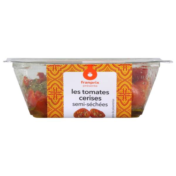 Tomates cerises semi-séchées franprix 150g