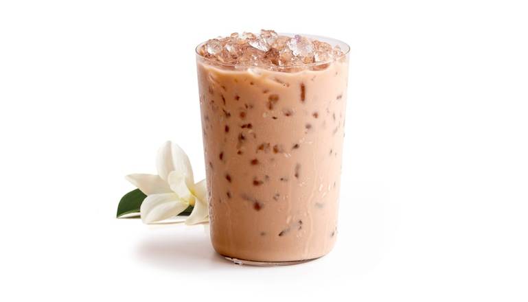 Lightened Vanilla Iced Latte