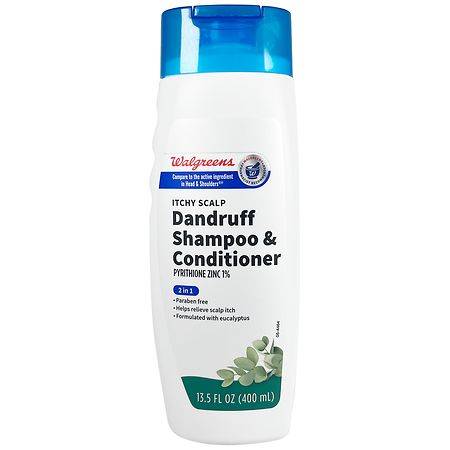 Walgreens Itchy Scalp Dandruff Shampoo & Conditioner With Eucalyptus