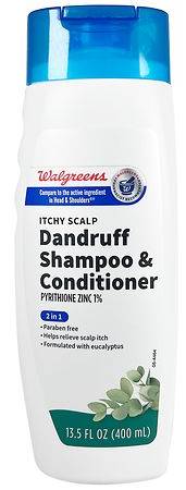 Walgreens Itchy Scalp Dandruff Shampoo & Conditioner With Eucalyptus (13.5 fl oz)