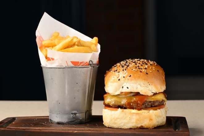 Cheese Square Burger