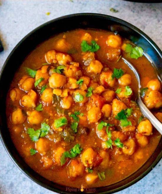 Chickpea Chettinadu