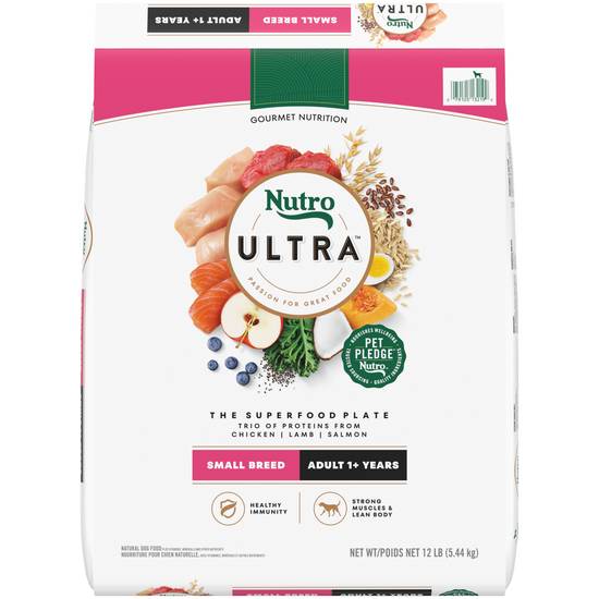 Nutro Ultra Adult Small Breed Dry Dog Food (chicken-lamb-salmon )
