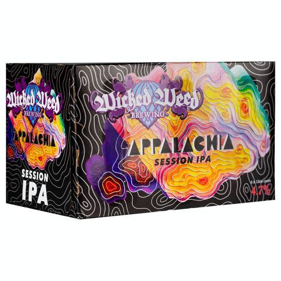 Wicked Weed Brewing Appalachia Session Ipa (6x 12oz cans)