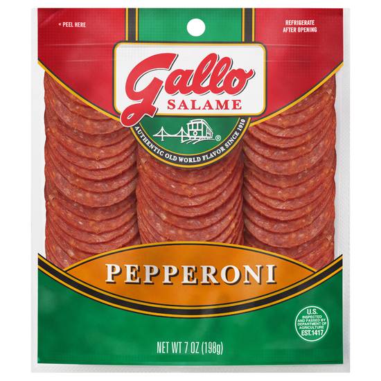 Gallo Salame Deli Sliced Pepperoni (2ct)