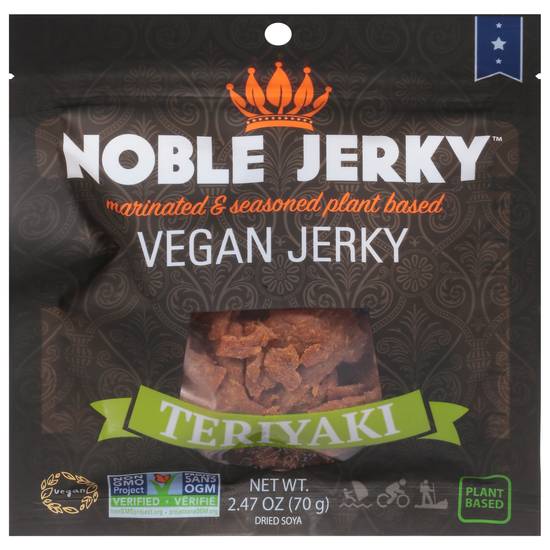 Noble Jerky Vegan Teriyaki Jerky