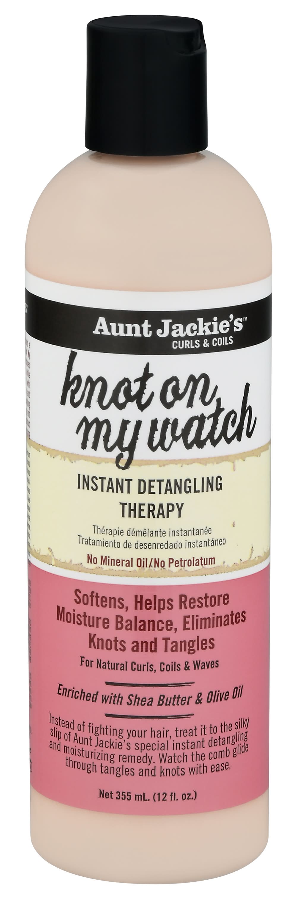 Aunt Jackie's Knot on My Watch Detangling Therapy (12 fl oz)