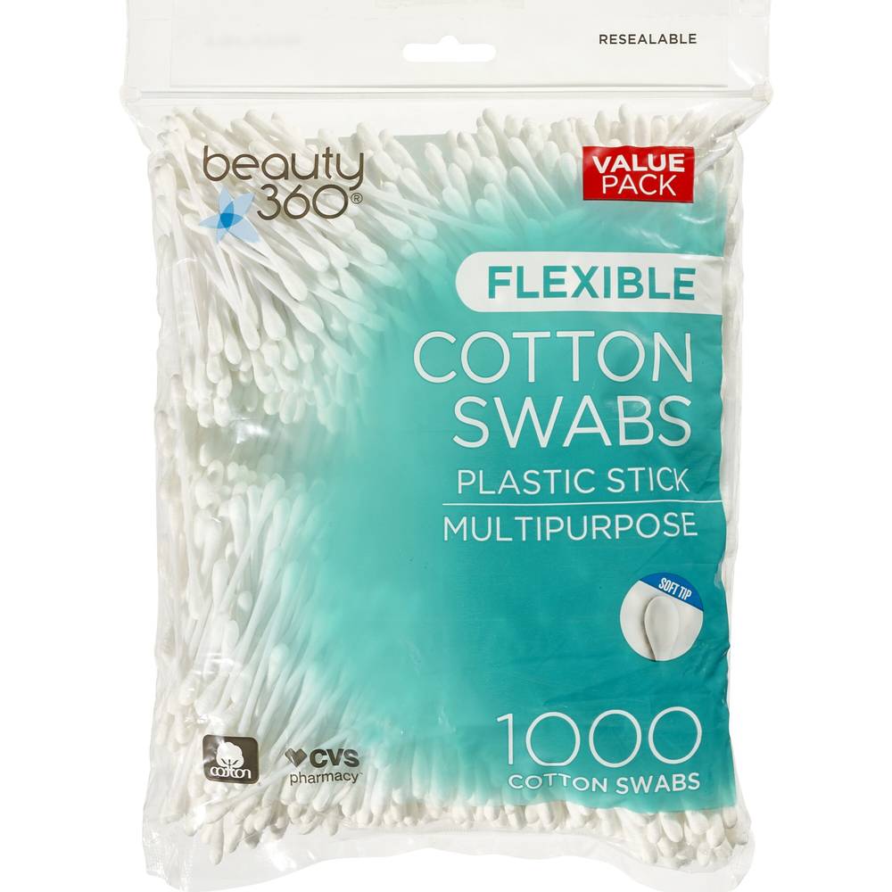 one+other Flexible Cotton Swabs, 1000CT