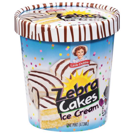 Little Debbie Zebra Cakes Ice Cream