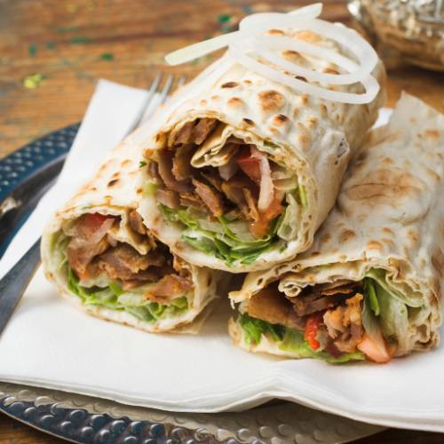 Sandwich chawarma bœuf
