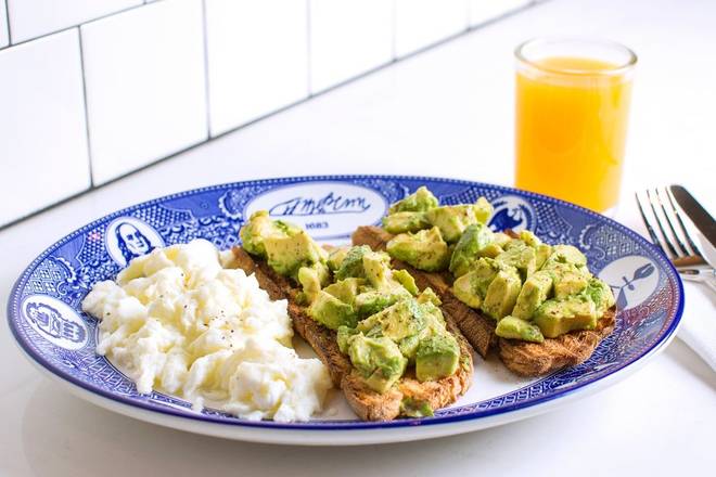 Avocado & Egg White Toast