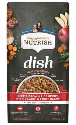Nutrish Dish Beef and Brown Rice Recipe Dog Food (3.75 lbs)