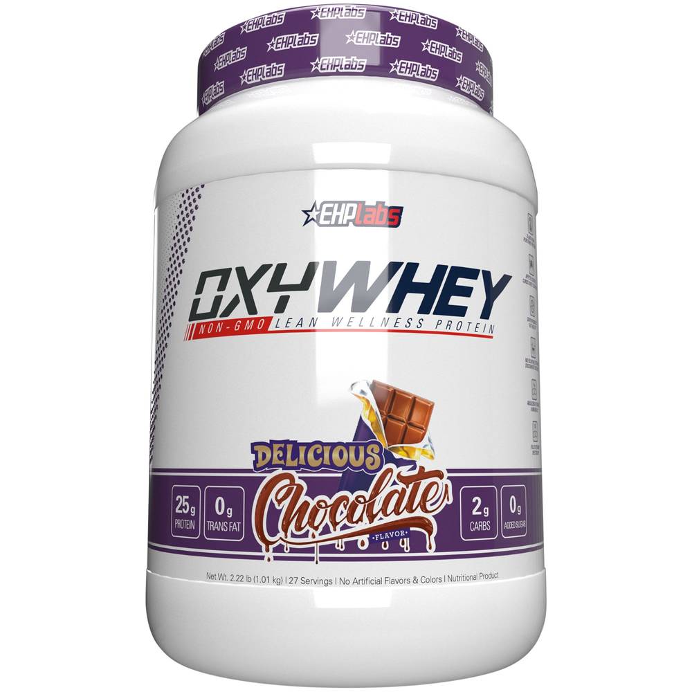 Oxywhey Lean Wellness Protein - Delicious Chocolate (2.22 Lbs./ 27 Servings)