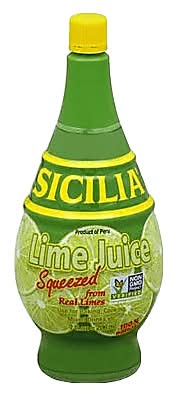 Sicilia Lime Juice 7oz Btl