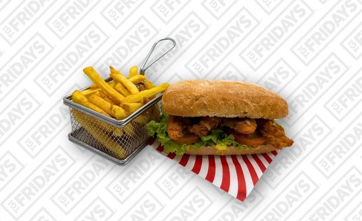 New Chicken Finger BLT with Fries