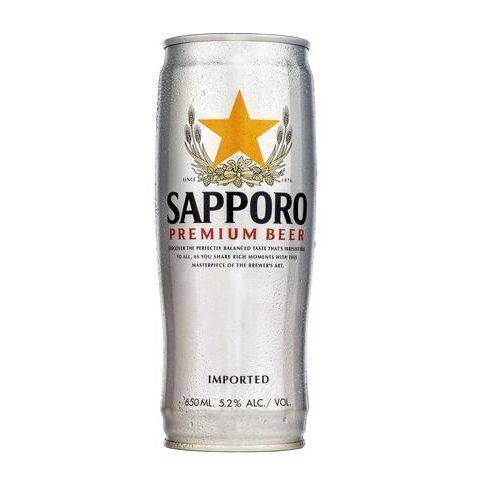Sapporo Draft 22oz Can