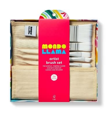 Mondo Llama Artist Paintbrush Set (24 ct)