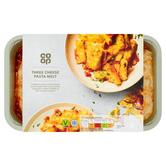 Co-Op Three Cheese Pasta Melt 750g (serves 2)