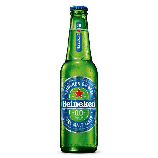 Heineken cerveja lager puro malte zero álcool (330 ml)