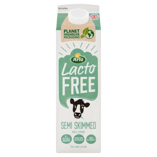 Arla Lactofree Semi Skimmed Milk (1L)