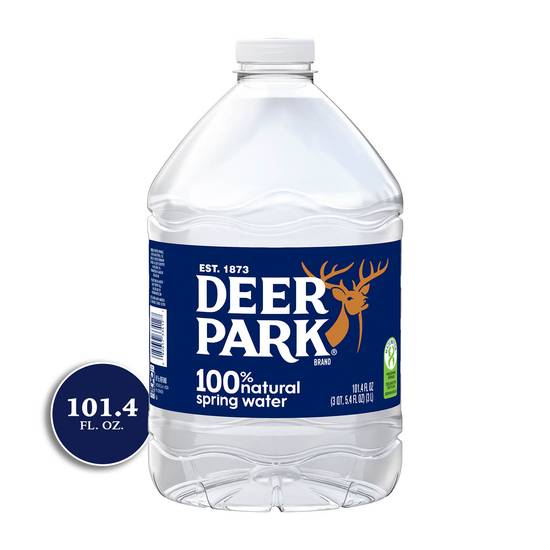 Order Deer Park Brand 100% Natural Spring Water (101.4 oz) food online from Rite Aid store, Shawnee on bringmethat.com