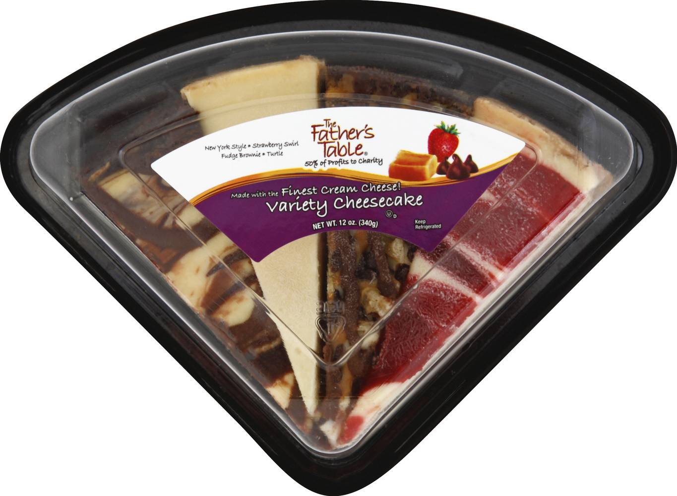 The Father's Table Variety Cheesecake (12 oz)