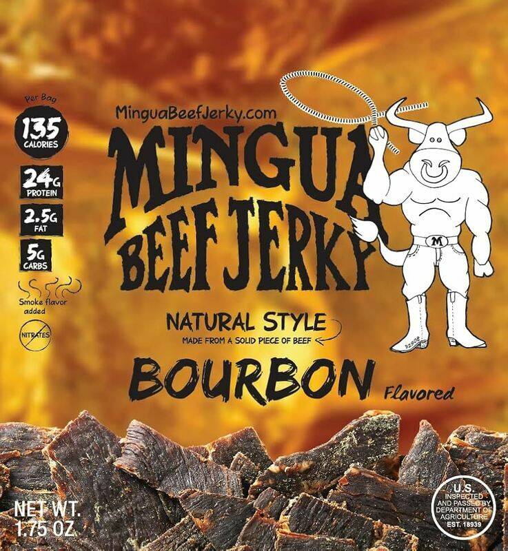 Mingua Bourbon Jerky 1.75oz