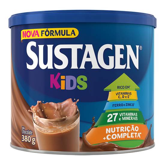 Sustagen kids complemento alimentar sabor chocolate (350 g)