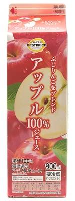 トップバリュ ベストプライス アップル100%ジュース (900mL)