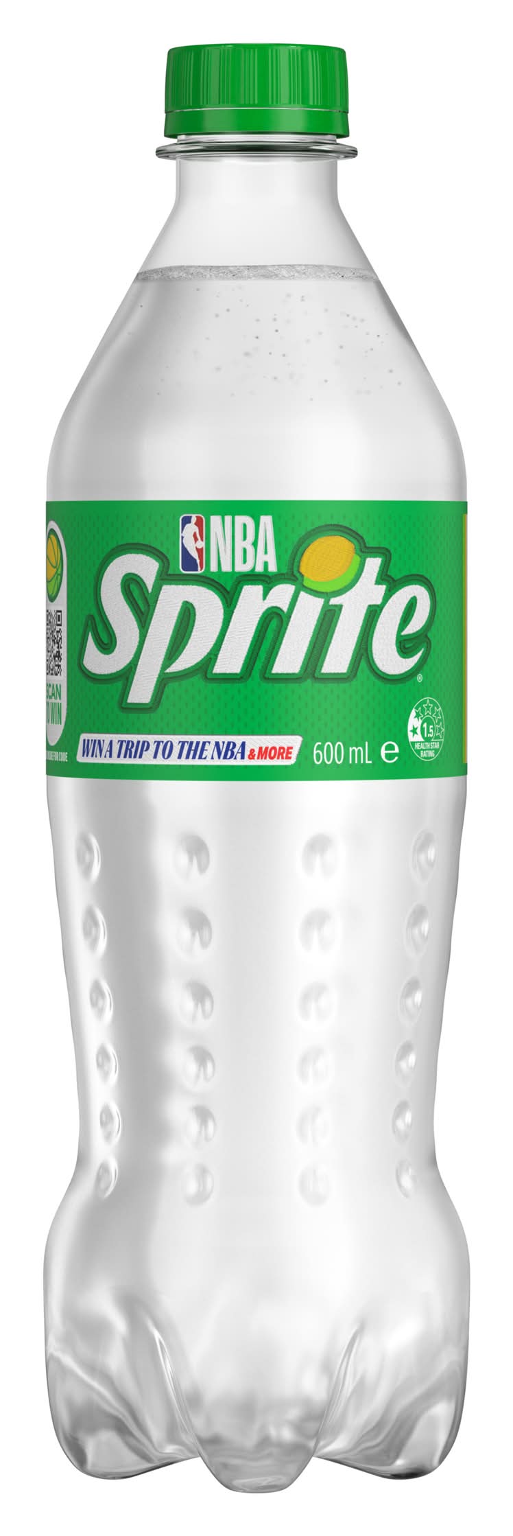 Sprite Soft Drink, Lemon-Lime (600mL)